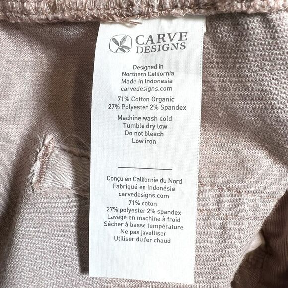 Carve Designs Women's Oahu Corduroy Raw Hem Shorts Pockets Size 8 Mauve'ish Pink - Picture 5 of 13